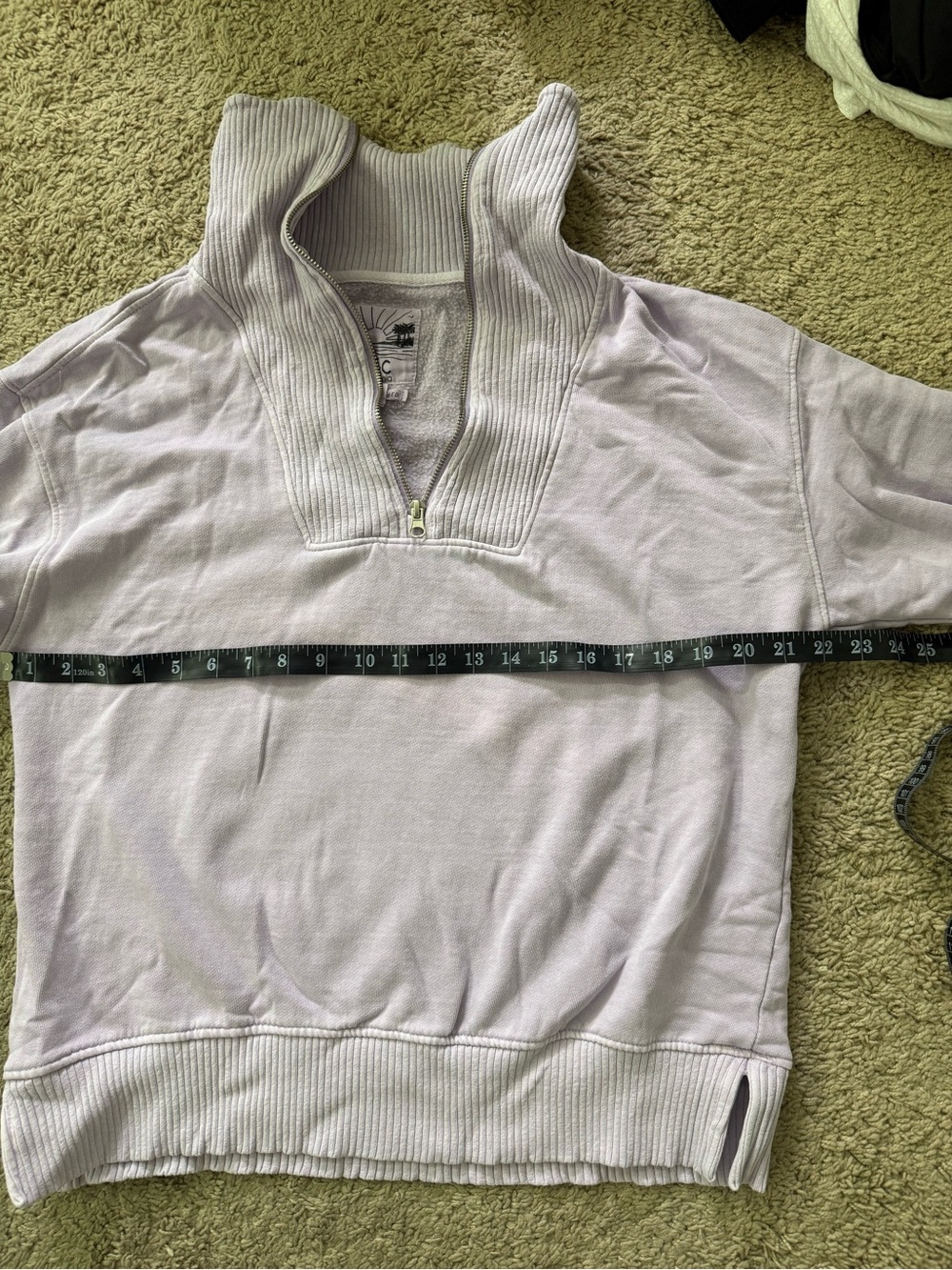 C.C California Lavender Cozy Pullover - Picture 7 of 7